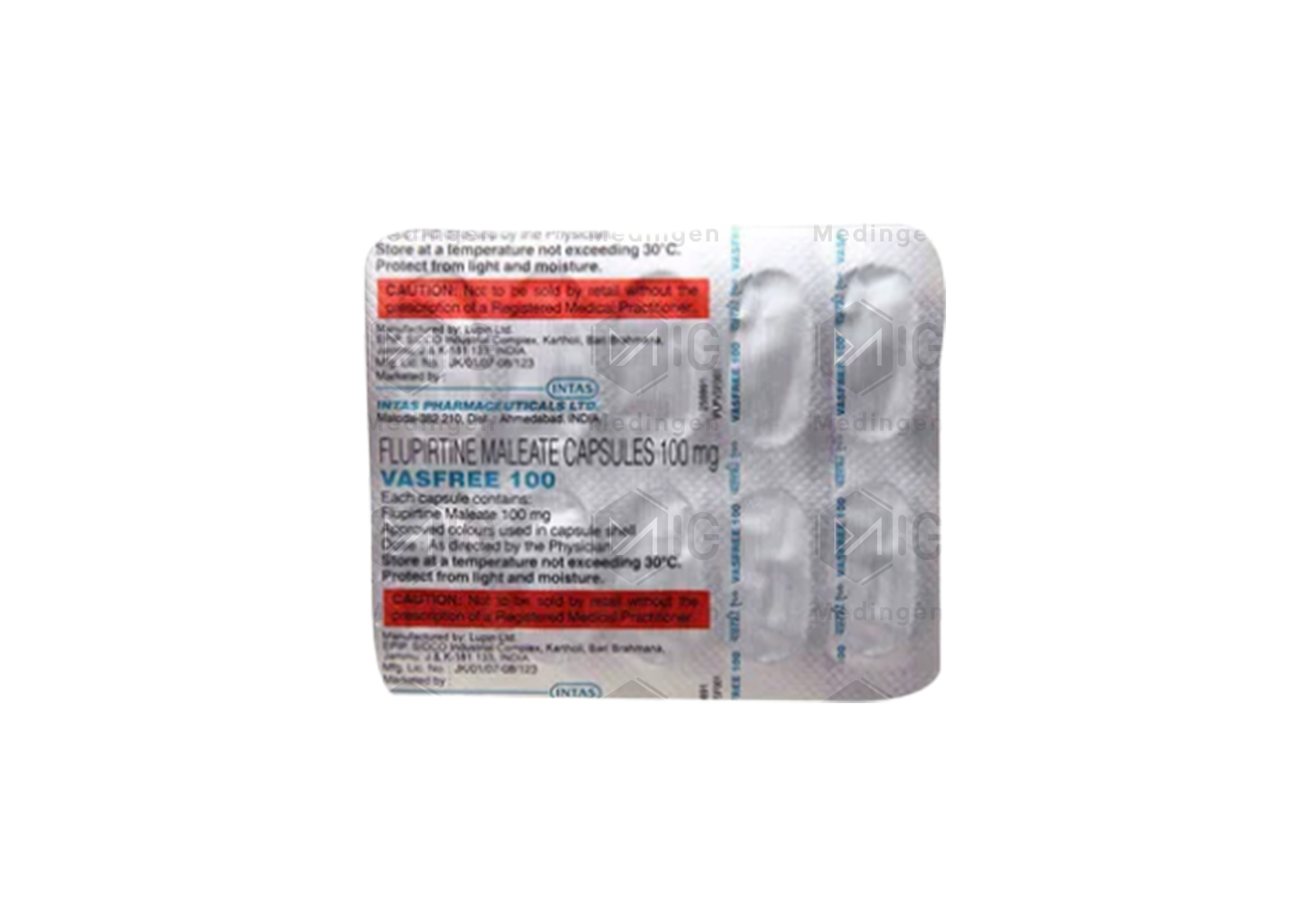 VASFREE 100MG
